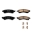 Picture of Power Stop 87-92 Chevrolet Camaro Front Z17 Evolution Ceramic Brake Pads w-Hardware