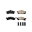 Picture of Power Stop 90-95 Buick Skylark Front Z17 Evolution Ceramic Brake Pads w-Hardware