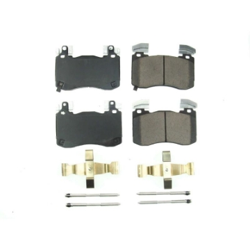 Picture of Power Stop 18-19 Kia Stinger Front Z17 Evolution Ceramic Brake Pads w-Hardware