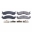 Picture of Power Stop 1998 Dodge B2500 Front Z17 Evolution Ceramic Brake Pads w-Hardware