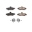 Picture of Power Stop 95-00 Ford Contour Rear Z17 Evolution Ceramic Brake Pads w-Hardware