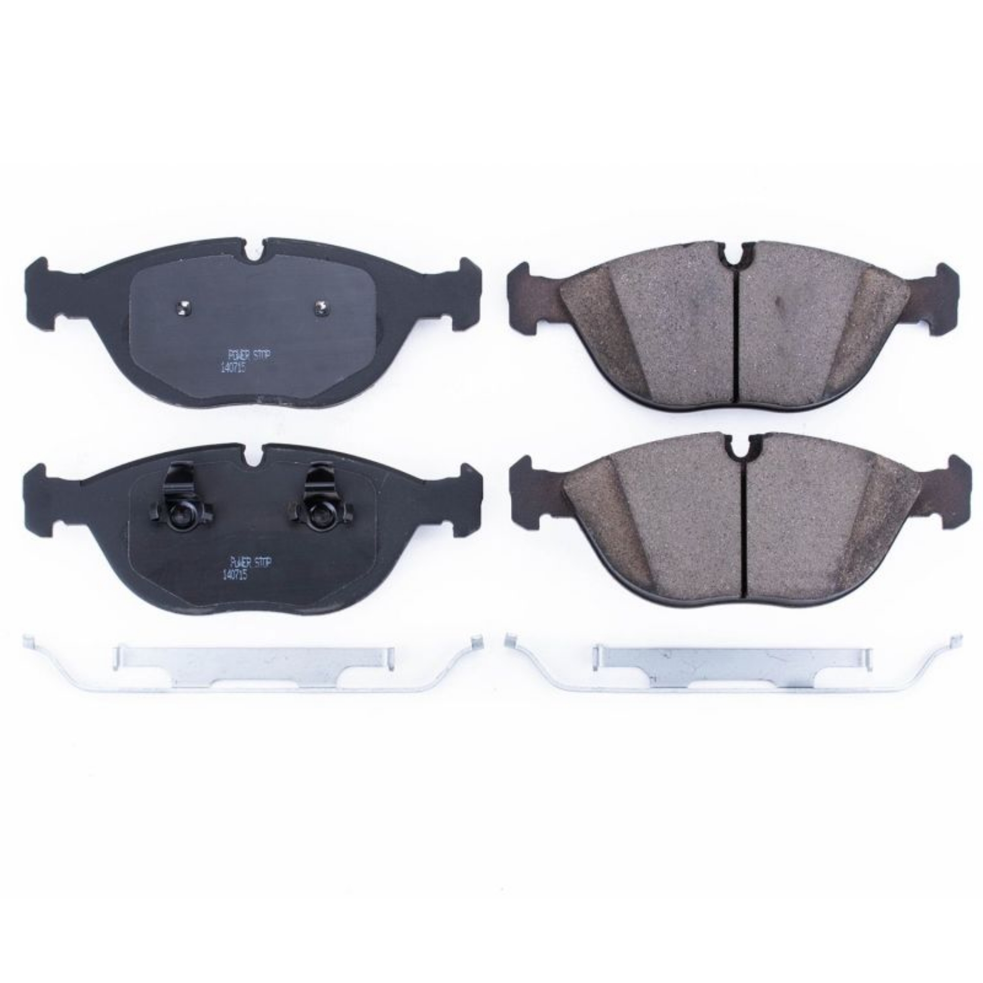 Picture of Power Stop 04-06 Audi TT Quattro Front Z17 Evolution Ceramic Brake Pads w-Hardware