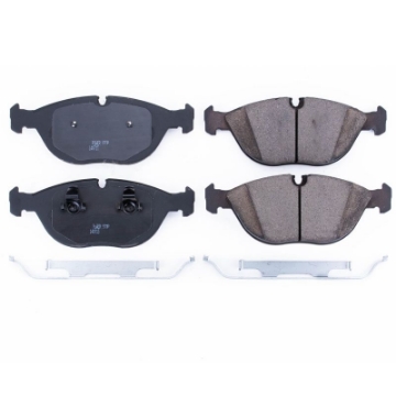 Picture of Power Stop 04-06 Audi TT Quattro Front Z17 Evolution Ceramic Brake Pads w-Hardware