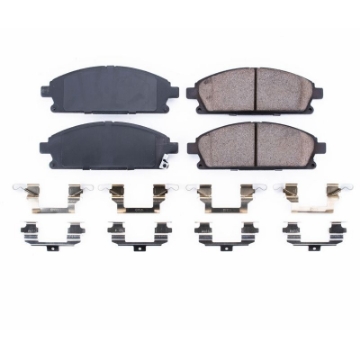 Picture of Power Stop 03-06 Acura MDX Front Z17 Evolution Ceramic Brake Pads w-Hardware