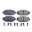 Picture of Power Stop 98-02 Ford Crown Victoria Front Z17 Evolution Ceramic Brake Pads w-Hardware