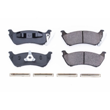 Picture of Power Stop 1998 Mercedes-Benz ML320 Rear Z17 Evolution Ceramic Brake Pads w-Hardware