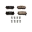 Picture of Power Stop 98-01 Kia Sephia Rear Z17 Evolution Ceramic Brake Pads w-Hardware