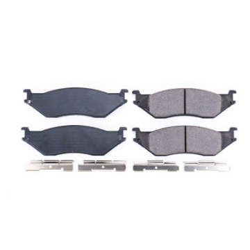 Picture of Power Stop 2002 Ford E-550 Econoline SD Front or Rear Z17 Evolution Ceramic Brake Pads w-Hardware