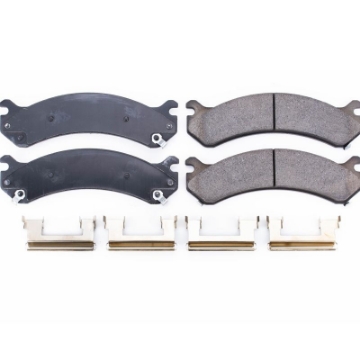Picture of Power Stop 00-05 Cadillac DeVille Front Z17 Evolution Ceramic Brake Pads w-Hardware