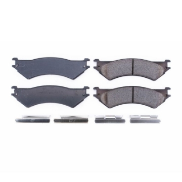 Picture of Power Stop 03-07 Ford E-250 Rear Z17 Evolution Ceramic Brake Pads w-Hardware