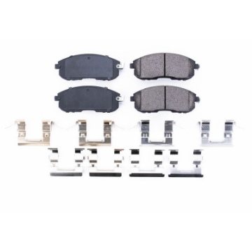 Picture of Power Stop 03-05 Infiniti G35 Front Z17 Evolution Ceramic Brake Pads w-Hardware
