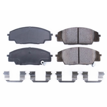 Picture of Power Stop 07-10 Acura CSX Front Z17 Evolution Ceramic Brake Pads w-Hardware