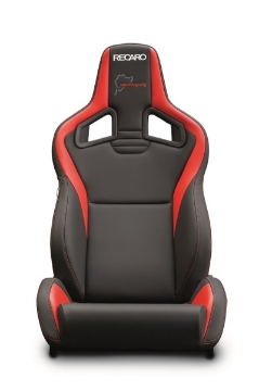 Picture of Recaro Sportster CS Nurburgring Edition Driver Seat - Black-Red Leather-Black Leather