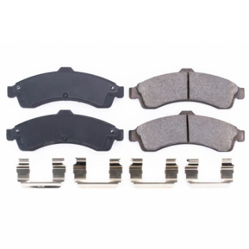 Picture of Power Stop 04-05 Buick Rainier Front Z17 Evolution Ceramic Brake Pads w-Hardware