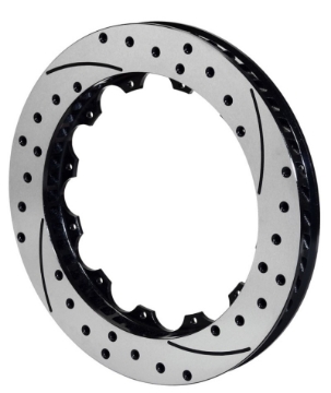 Picture of Wilwood Rotor GT Curved Vane Rotor Spec-37 Iron 72 CV 12 x 8-75 Left Hand Side
