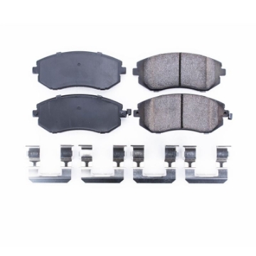 Picture of Power Stop 05-06 Saab 9-2X Front Z17 Evolution Ceramic Brake Pads w-Hardware