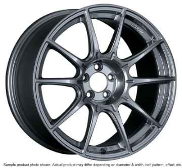 Picture of SSR GTX01 18x8-5 5x114-3 38mm Offset Dark Silver Wheel