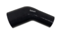 Picture of Vibrant 2-25in ID x 2-50in ID Gloss Black Silicone 45 Degree Transition Elbow