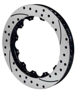 Picture of Wilwood Rotor GT Curved Vane Rotor Spec-37 Iron 72 CV 12 x 8-75 Right Hand Side