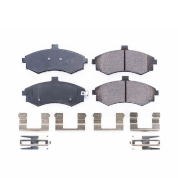 Picture of Power Stop 02-05 Hyundai Elantra Front Z17 Evolution Ceramic Brake Pads w-Hardware