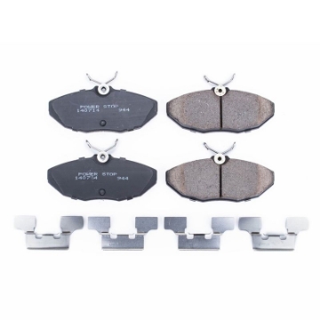 Picture of Power Stop 03-05 Jaguar S-Type Rear Z17 Evolution Ceramic Brake Pads w-Hardware
