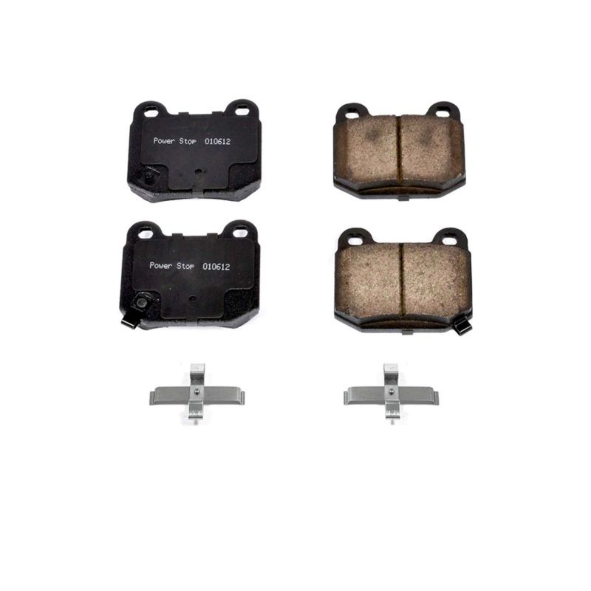 Picture of Power Stop 03-05 Infiniti G35 Rear Z17 Evolution Ceramic Brake Pads w-Hardware