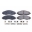Picture of Power Stop 03-04 Dodge Dakota Front Z17 Evolution Ceramic Brake Pads w-Hardware