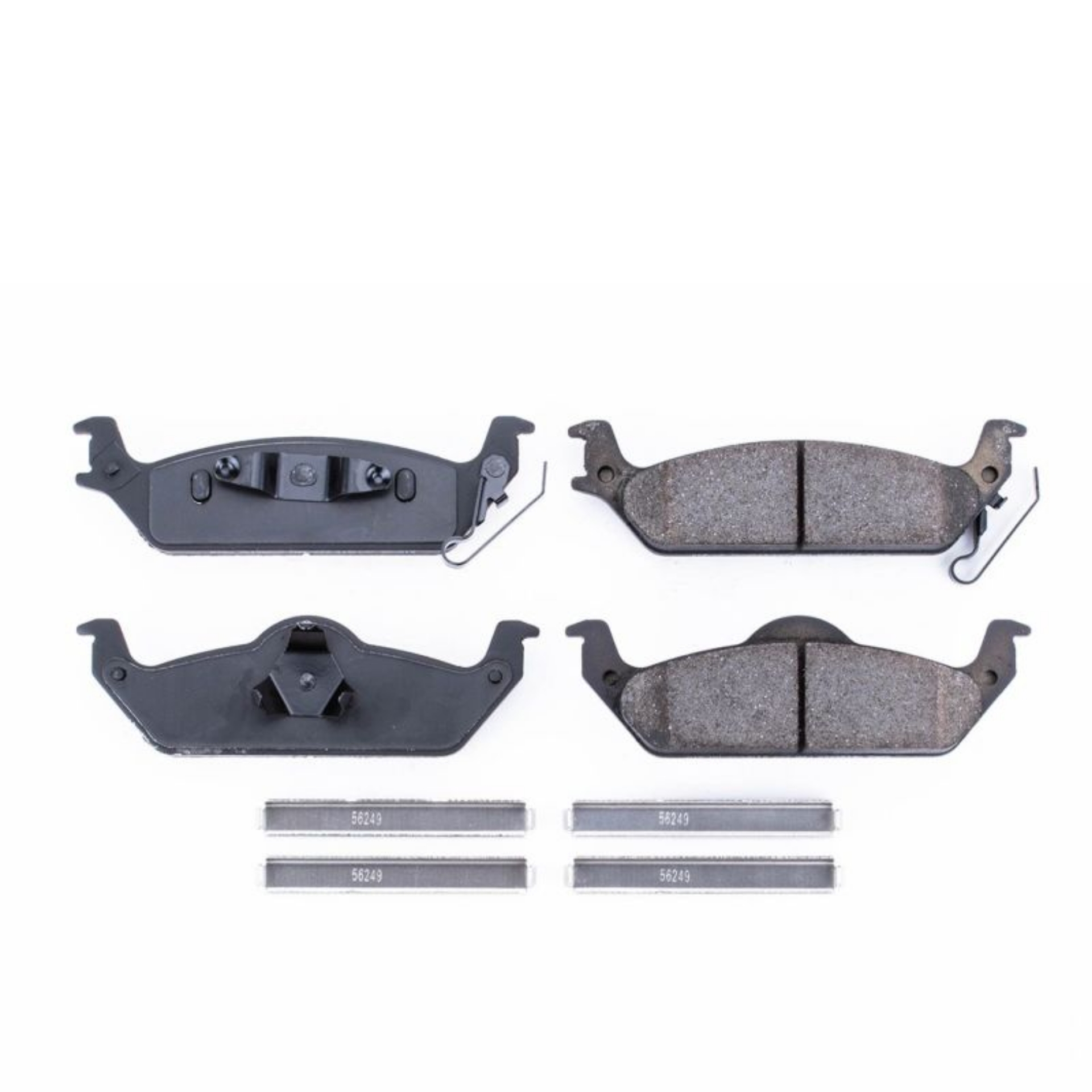 Picture of Power Stop 03-04 Dodge Dakota Rear Z17 Evolution Ceramic Brake Pads w-Hardware