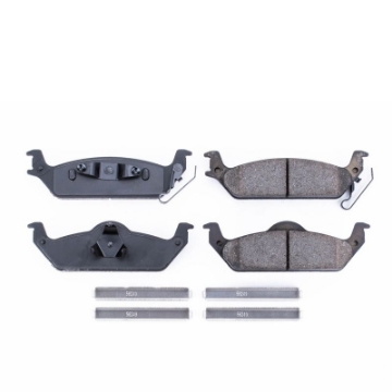 Picture of Power Stop 03-04 Dodge Dakota Rear Z17 Evolution Ceramic Brake Pads w-Hardware