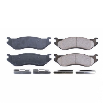 Picture of Power Stop 1998 Dodge B1500 Front Z17 Evolution Ceramic Brake Pads w-Hardware