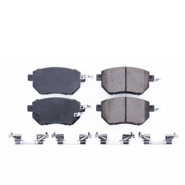 Picture of Power Stop 03-06 Infiniti FX35 Front Z17 Evolution Ceramic Brake Pads w-Hardware