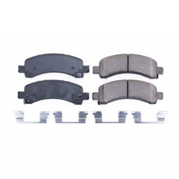 Picture of Power Stop 02-06 Cadillac Escalade Rear Z17 Evolution Ceramic Brake Pads w-Hardware