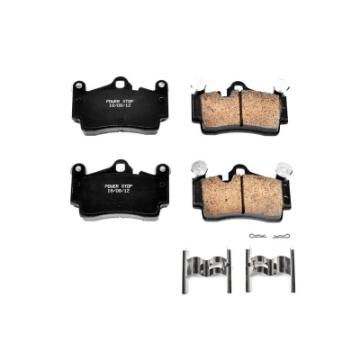 Picture of Power Stop 07-15 Audi Q7 Rear Z17 Evolution Ceramic Brake Pads w-Hardware