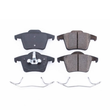 Picture of Power Stop 03-14 Volvo XC90 Rear Z17 Evolution Ceramic Brake Pads w-Hardware