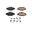 Picture of Power Stop 03-09 Mercedes-Benz E320 Front Z17 Evolution Ceramic Brake Pads w-Hardware