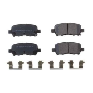 Picture of Power Stop 05-09 Buick Allure Rear Z17 Evolution Ceramic Brake Pads w-Hardware