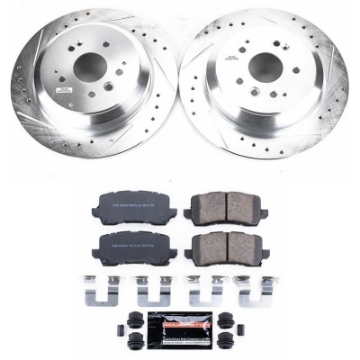 Picture of Power Stop 17-19 Acura MDX Rear Z23 Evolution Sport Brake Kit