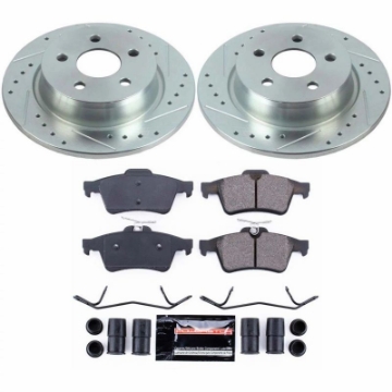 Picture of Power Stop 18-19 Ford Transit Connect Rear Z23 Evolution Sport Brake Kit