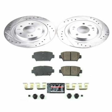 Picture of Power Stop 2018 Mitsubishi Eclipse Cross Rear Z23 Evolution Sport Brake Kit