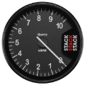 Picture of Autometer Stack Clubman Tachometer 80mm 0-10K RPM - Black