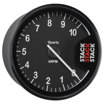 Picture of Autometer Stack Clubman Tachometer 80mm 0-10K RPM - Black