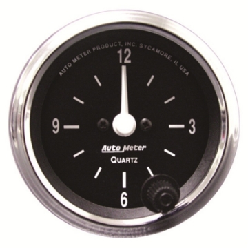 Picture of Autometer Cobra 2 1-16in 12HR Analog Clock Gauge