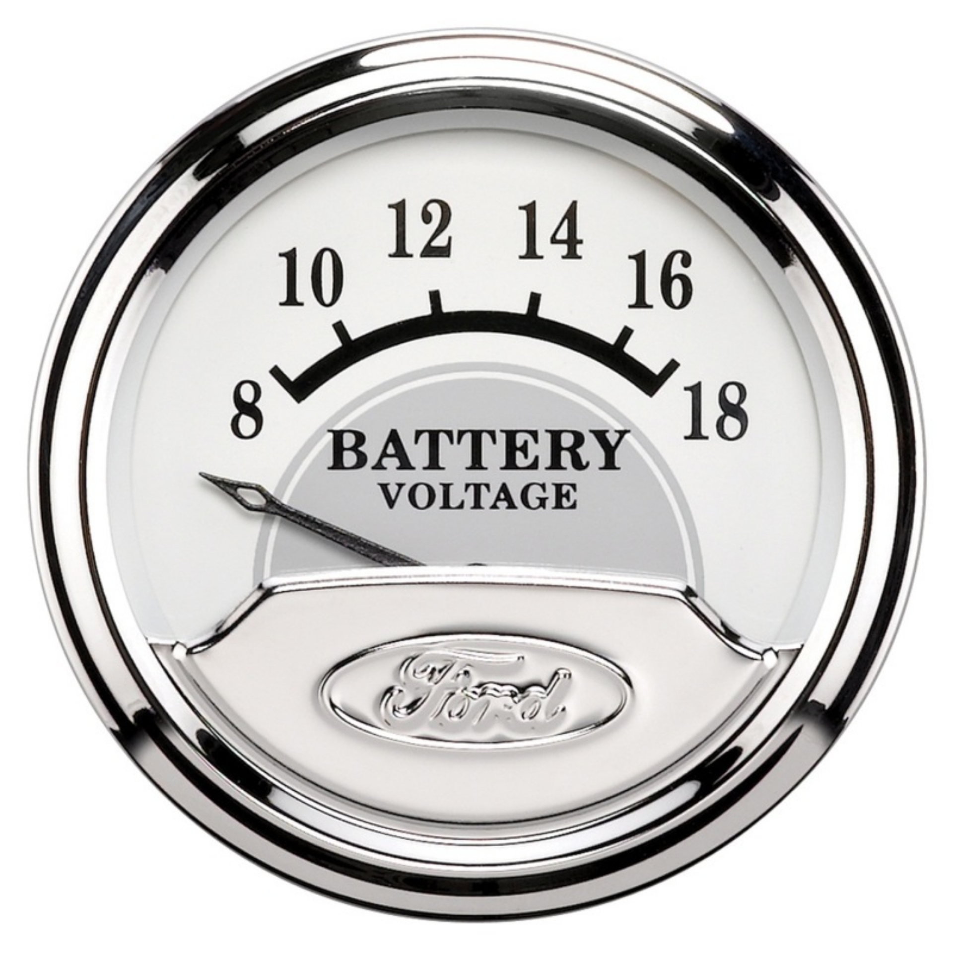 Picture of Autometer Ford Masterpiece 2 1-16in Electronic 18V Voltmeter Gauge