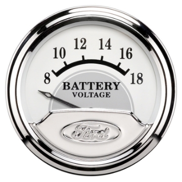 Picture of Autometer Ford Masterpiece 2 1-16in Electronic 18V Voltmeter Gauge