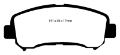 Picture of EBC 14+ Nissan Juke 1-6 Turbo Nismo RS Yellowstuff Front Brake Pads