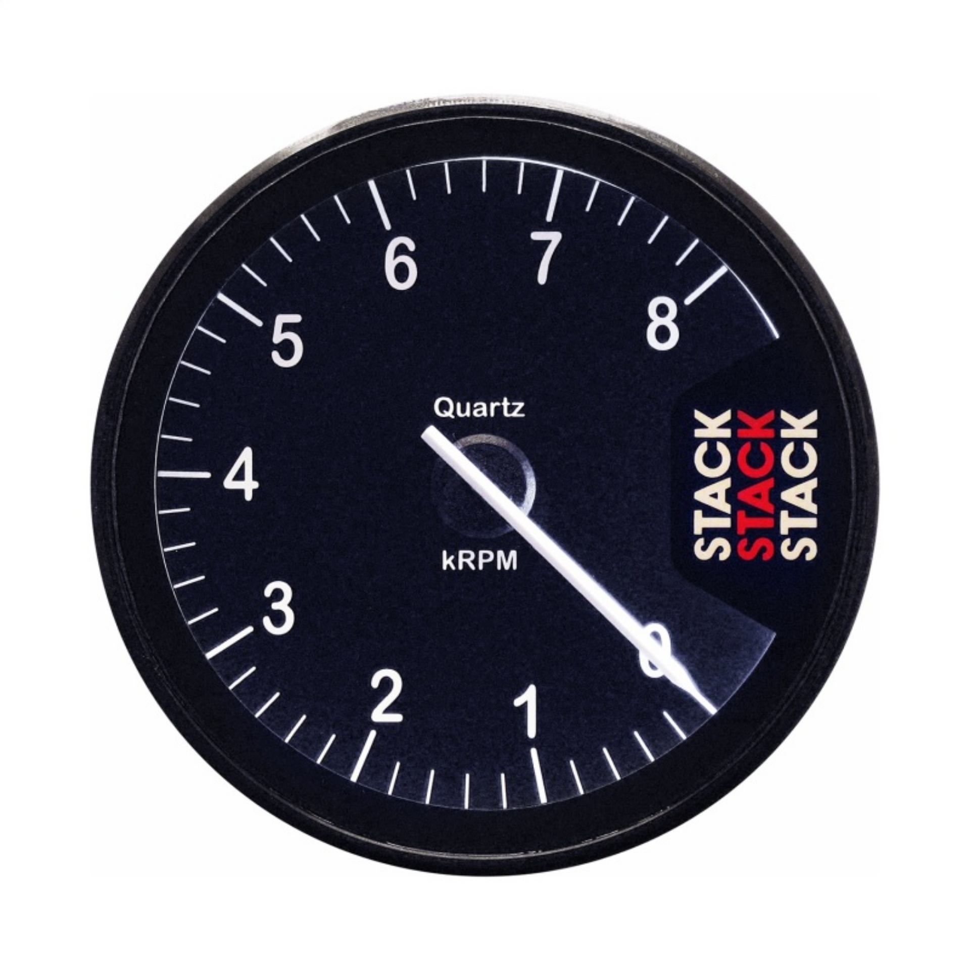 Picture of Autometer Stack Clubman Tachometer 80mm 0-8K RPM - Black