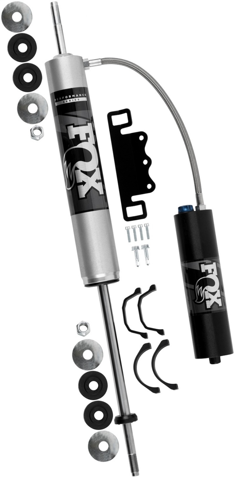 Picture of Fox 88+ Nissan Patrol Y60 & Y61 2-0 Perf Series Frt Remote Reservoir Shock 0-1-5in Lift CD Adjuster