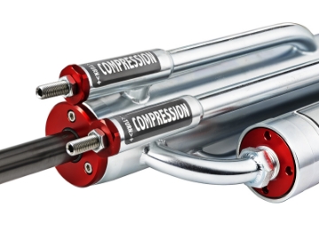 Picture of aFe Sway-A-Way 2-5 Bypass Shock 3-Tube w- Piggyback Res- Left Side - 10in Stroke