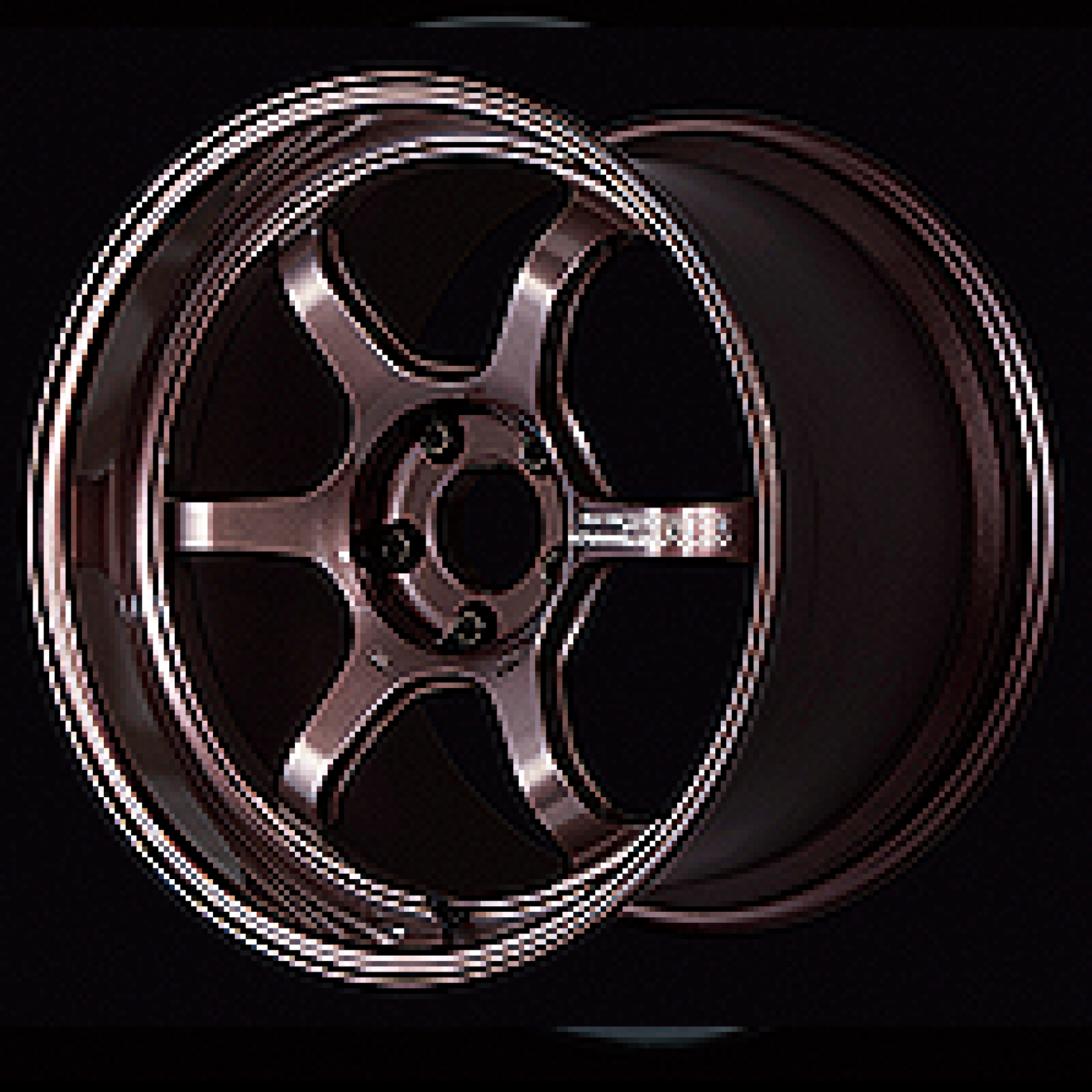 Picture of Advan R6 18x9-0 +25 5x114-3 Racing Copper Bronze Wheel