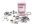 Picture of aFe Sway-A-Way Master Rebuild Kit for 3-0 Shock w- 1in Shaft - Gen 2